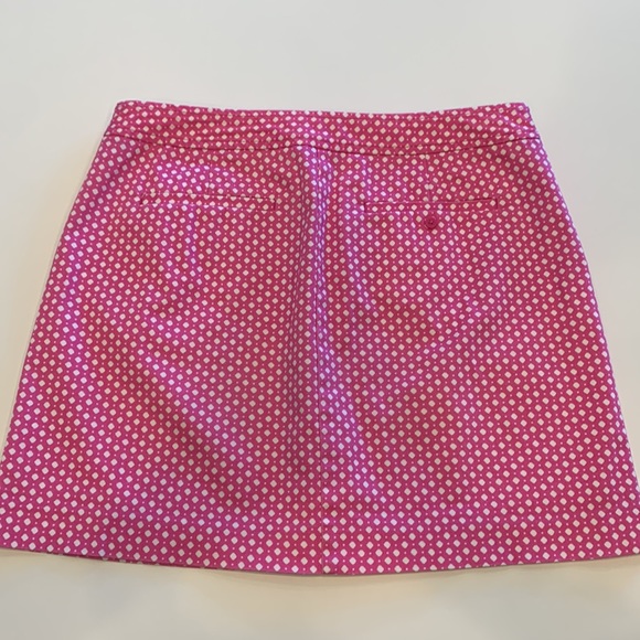 J.Crew Stretch Pink & White Mini Skirt, 4 - Picture 7 of 15